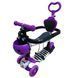Самокат дитячий X-TREME KS-705-5W фіолетовий, з захисним кільцем