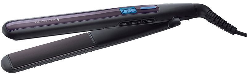 Remington Випрямляч Pro-Sleek & Curl, >300Вт, 150-230С, дисплей, кераміка, чорний (234198) S6505 фото