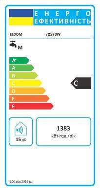Водонагреватель Eldom Style 100 2,0 kW 72270W 000003209 фото