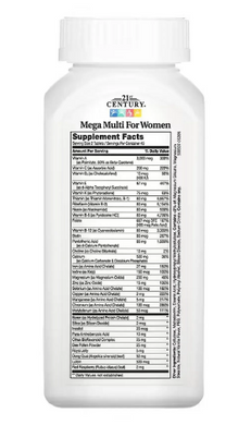 Мультивитаминный комплекс для женщин, Mega Multi For Women - 90 tabs