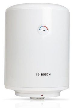 Водонагрівач електр. BOSCH круглий Tronic 2000, 50л, 1,5кВт, мех. кер-ння, C, білий (344467) 7736506090 фото
