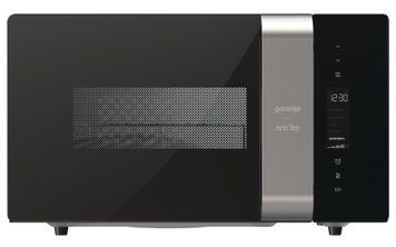 Gorenje Мікрохвильова піч ORAITO, 23л, електр. управл., 900Вт, гриль, дисплей, чорний (332611) MO23ORAB фото