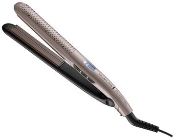 Remington Випрямитель Aqualisse PRO, 230Вт, темп.режимов-10, дисплей, керамика, серебристый S7972 фото