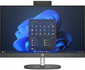 Комп'ютер персональний моноблок HP 245-G10 23.8" FHD IPS AG, AMD R7-7730U, 16GB, F512GB, UMA, WiFi, кл+м, DOS, чорний (386951)