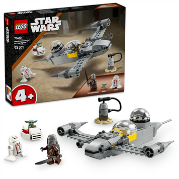 Конструктор LEGO Star Wars Звездный истребитель N-1 Мандо и Грогу 92 детали (75410)