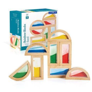 Кубики Guidecraft Block Play Кольоровий пісок, 14 см, 8 шт. (G3014) dt_2241 фото