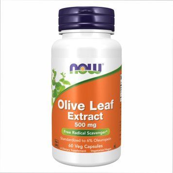 Olive Leaf Extract 500 mg - 60 veg caps Now Foods