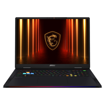 ноутбук 18_4KI/R9-9955HX3D/32/1TB SSD/RTX 5090 24GB/W11H/BL P-Key RGB/CoreBlack MSI Raider A18 HX A9WJG-208UA (9S7-182L72-208) 3734678 фото