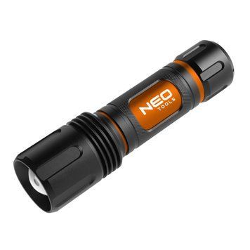 Фонарь на батарейках NEO 99-036 с зумом, 1500 лм, LED CREE 99-036 фото