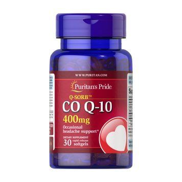 Q-SORB&trade; Co Q-10 400mg - 30 softgels Puritans Pride