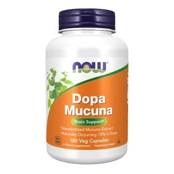Мукуна Пекуча (Дофамін) Now Foods Dopa Mucuna 180 вегетаріанських капсул