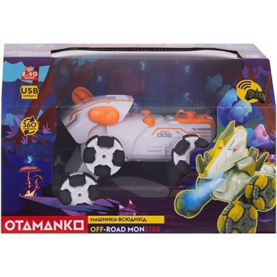 Машинка OTAMANKO Трюковий всюдихід OFF-ROAD MONSTER Помаранчевий