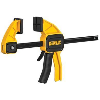 Струбцина L триггерная с максимальным усилием сжатия 135 кг. DeWALT DWHT0-83192 DWHT0-83192 фото