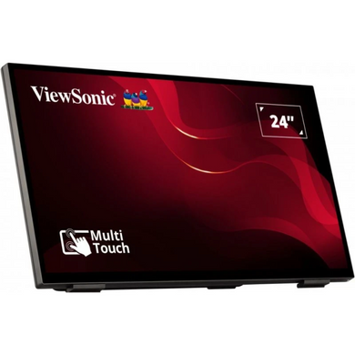 23.8" 16:9 сенсорний SuperClear IPS РК монітор, 1920х1080, 75 Гц, 7 мс (GtG), проекційно-ємністна т VIEWSONIC TD2465 3722717 фото