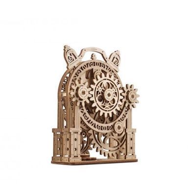 Дерев'яний механічний 3D конструктор Ugears Вінтажний будильничок (70163) dt_93630 фото