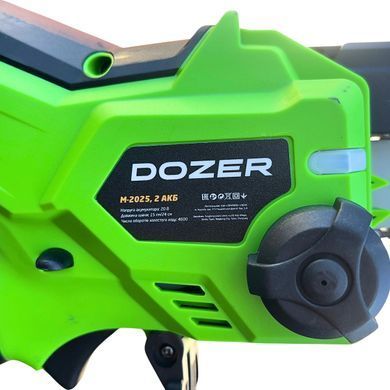 Мини пила аккумуляторная DOZER М-2025, 2 АКБ