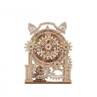 Дерев'яний механічний 3D конструктор Ugears Вінтажний будильничок (70163) dt_93630 фото
