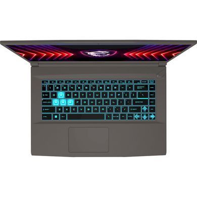 MSI Ноутбук Thin 15.6 FHD, Intel i5-12450H, 16GB, F512GB, NVD2050-4, DOS, чорний (375874) THIN_15_B12UCX-1838XUA фото