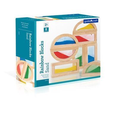 Кубики Guidecraft Block Play Цветной песок, 14 см, 8 шт. (G3014) dt_2241 фото