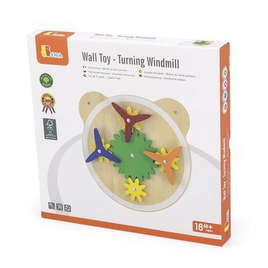 Бізіборд Viga Toys Млини і шестерінки (44553FSC) dt_13082 фото