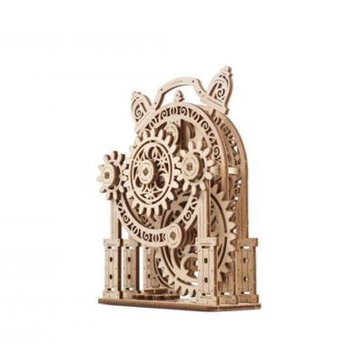 Дерев'яний механічний 3D конструктор Ugears Вінтажний будильничок (70163) dt_93630 фото