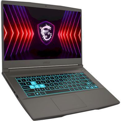 MSI Ноутбук Thin 15.6 FHD, Intel i5-12450H, 16GB, F512GB, NVD2050-4, DOS, чорний (375874) THIN_15_B12UCX-1838XUA фото