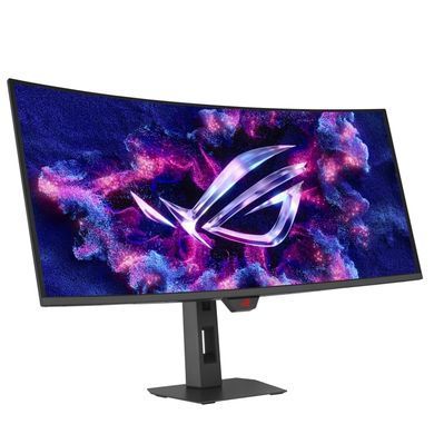 Монітор Asus 34" ROG Strix XG34WCDG 2xHDMI, DP, USB-C, 3xUSB, Audio, QD-OLED, 3440x1440, 21:9, 175Hz, 0.03ms, DCI-P3 99.3%, CURVED, AdaptiveSync, HAS, HDR400 (393801) 90LM0B70-B01171 фото