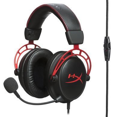 Гарнітура ігрова HyperX Cloud Alpha WL/USB-A, чорно-червоний (360428) 4P5D4AA фото