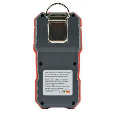 Детектор угарного газа CO (0-1000 &mu;mol/mol) WINTACT WT8806