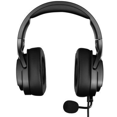 Гарнитура игровая 2E GAMING HG340, mini-jack/dual 3.5mm, RGB, 2м, чёрный 2E-HG340BK фото