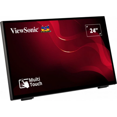 23.8" 16:9 сенсорний SuperClear IPS РК монітор, 1920х1080, 75 Гц, 7 мс (GtG), проекційно-ємністна т VIEWSONIC TD2465 3722717 фото