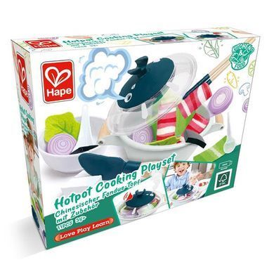 Дитячий кухонний набір Hape Посуд із продуктами (E3198) dt_28465 фото