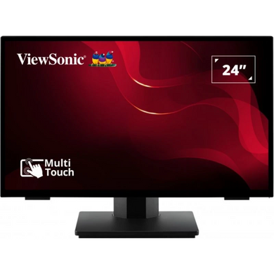 23.8" 16:9 сенсорний SuperClear IPS РК монітор, 1920х1080, 75 Гц, 7 мс (GtG), проекційно-ємністна т VIEWSONIC TD2465 3722717 фото