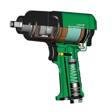 Пневмо гайковерт TOPTUL 1/2" 1356N/m 9500об/хв KAAC1610 KAAC1610 фото