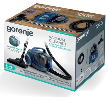 Пилосос Gorenje VCEA 01 GACBUCY (CJ173) (6623628) 731885 фото