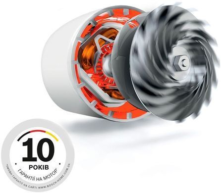 Bosch Пилосос контейнерний, білий BGS41HYG1 (358368) BGS41HYG1 фото