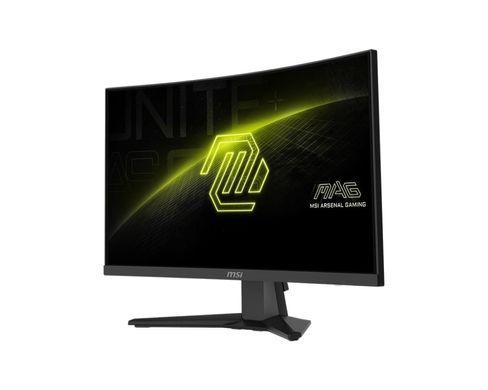 Монітор MSI 23.6" MAG 244C HDMI, DP, Audio, VA, 180Hz, 1ms, sRGB 105%, CURVED, AdaptiveSync (390546) 9S6-3BB31H-027 фото