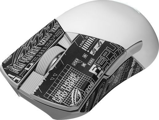 ASUS Мышь ROG Gladius III AimPoint RGB USB/WL/BT White 90MP02Y0-BMUA11 фото