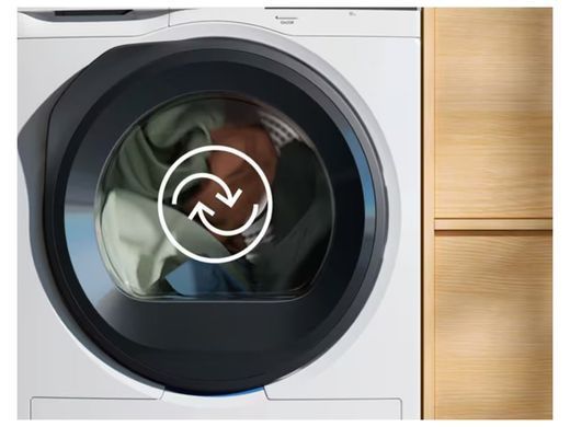 Electrolux Сушильна машина тепловий насос, 8кг, A++, 64см, дисплей, білий (380740) EW6D283YU фото
