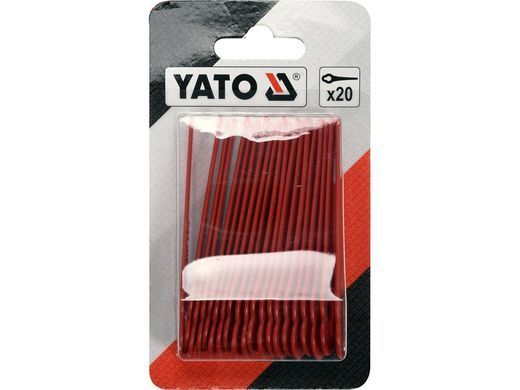 Тример акумуляторний YATO:Li-Ion 18В,шир покосу-24 см,жилка &Oslash;=1.6мм і пласт.ножі-20(БЕЗ АКУМУЛЯТОРА) YT-85015 фото