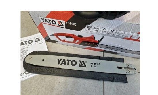 Пила цепная электросетевая YATO 2 кВт (YT-84870)