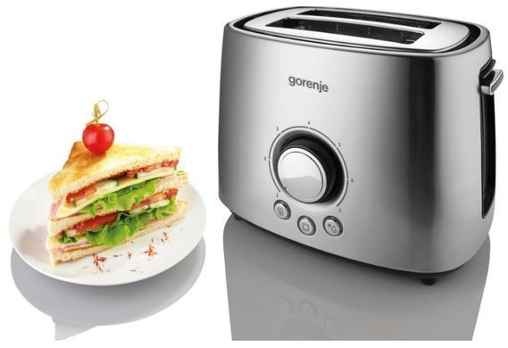 Тостер Gorenje T 1000 E (TA1018A-GS) (6319826) 565728 фото
