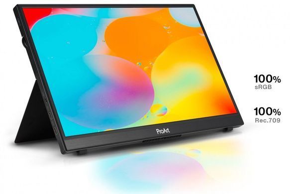 ASUS Монітор портативний 14" ProArt PA148CTV mHDMI, 2xUSB, MM, IPS, sRGB 100%, Touch, Case (338789) 90LM06E0-B01170 фото