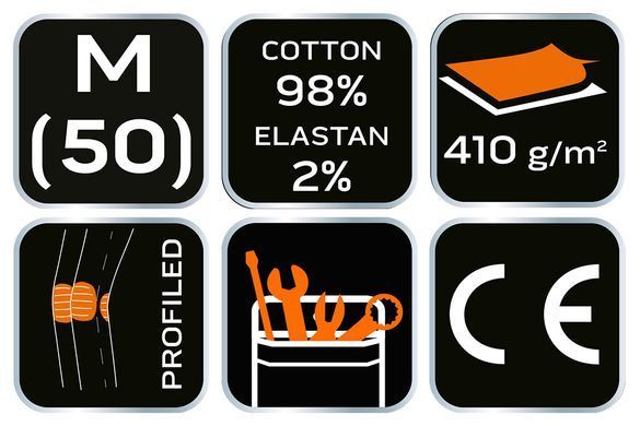 Робочі штани Neo Tools 81-233 DENIM M