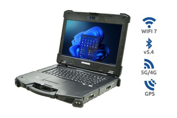 Durabook Ноутбук Z14 Basic 14" FHD Touch AG Intel i7-1165G7, 16GB, F512GB, UMA, LTE, Win11P Z4E2Q3DE3BXX фото