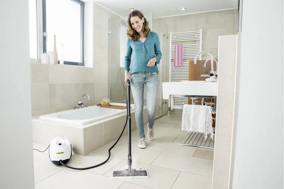Karcher Пароочисник SC 3 EasyFix, 1900Вт, 1000мл, 3.5Бар, білий (374667) 1.513-650.0 фото