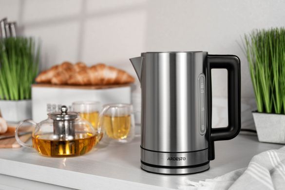 Электрочайник ARDESTO EKL-FD700SS 1.7л/2200Вт/strix контроль/нерж. сталь/поддержка температуры/серебристый (354618) EKL-FD700SS фото