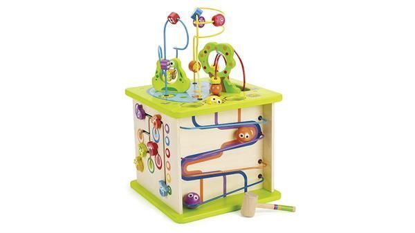 Бизикуб деревянный Hape Деревенские зверята (E1810) dt_12235 фото