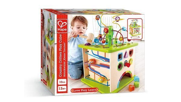 Бизикуб деревянный Hape Деревенские зверята (E1810) dt_12235 фото