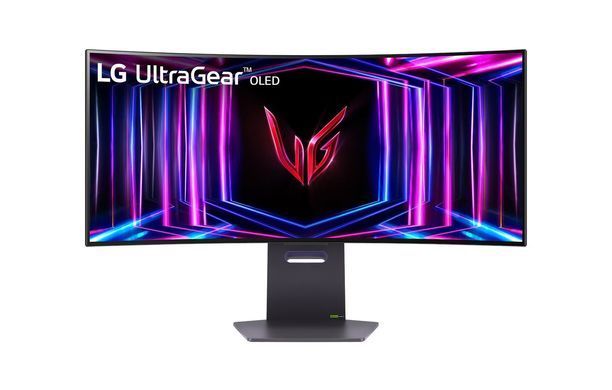 LG Монітор 34" 34GS95QE-B 2xHDMI, DP, USB, Audio, OLED, 3440x1440, 240Hz, 0.03ms, DCI-P3 98.5%, G-SYNC, FreeSync, AdaptiveSync, HAS, DisplayHDR True Black 400 (384199) 34GS95QE-B.ADRZ фото